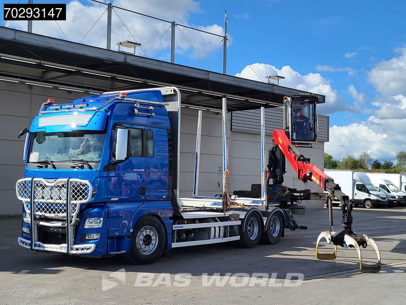 MAN TGX 33.580 TGX 6X4 Palfinger Epsilon Wood crane Holztransport Retarder Navi Xenon Euro 6 - Timmerbil, Kranbil: bild 5 MAN TGX 33.580 TGX 6X4 Palfinger Epsilon Wood crane Holztransport Retarder Navi Xenon Euro 6 - Timmerbil, Kranbil: bild 5