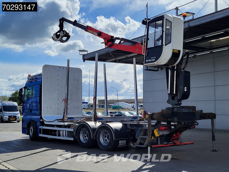 MAN TGX 33.580 TGX 6X4 Palfinger Epsilon Wood crane Holztransport Retarder Navi Xenon Euro 6 - Timmerbil, Kranbil: bild 2 MAN TGX 33.580 TGX 6X4 Palfinger Epsilon Wood crane Holztransport Retarder Navi Xenon Euro 6 - Timmerbil, Kranbil: bild 2