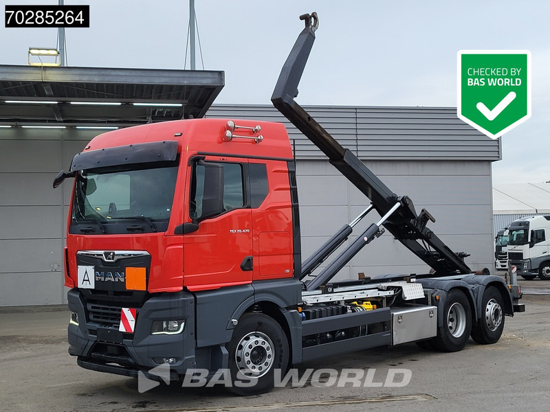 MAN TGX26.470 TGX 6X2 21 Tonnes VDL hooklift ADR Retarder Lift+Lenkachse ACC Navi Euro 6 - Lastväxlare lastbil: bild 1 MAN TGX26.470 TGX 6X2 21 Tonnes VDL hooklift ADR Retarder Lift+Lenkachse ACC Navi Euro 6 - Lastväxlare lastbil: bild 1