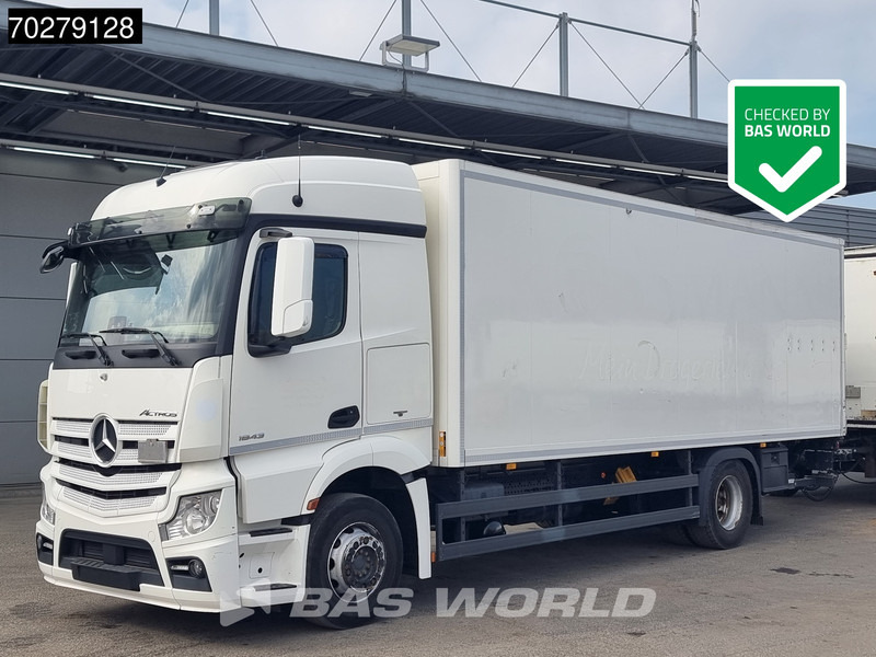 Mercedes-Benz Actros 1843 4X2 18tonner Automatic Ladebordwand Retarder Navi Euro 6 - Lastbil med skåp: bild 1 Mercedes-Benz Actros 1843 4X2 18tonner Automatic Ladebordwand Retarder Navi Euro 6 - Lastbil med skåp: bild 1