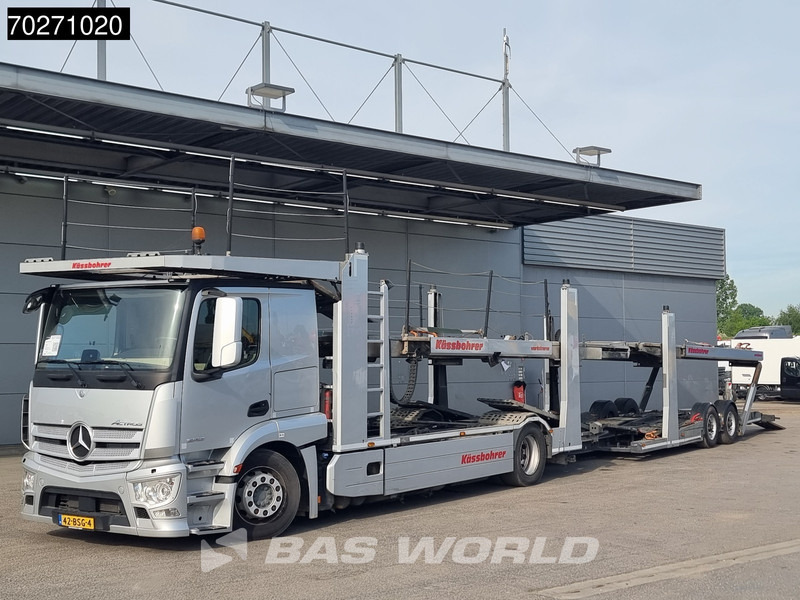 Mercedes-Benz Actros 1843 4X2 NL-Truck 8 Cars Hydraulic Winch Kässbohrer Car Transporter Euro 6 - Biltransportbil lastbil: bild 1 Mercedes-Benz Actros 1843 4X2 NL-Truck 8 Cars Hydraulic Winch Kässbohrer Car Transporter Euro 6 - Biltransportbil lastbil: bild 1