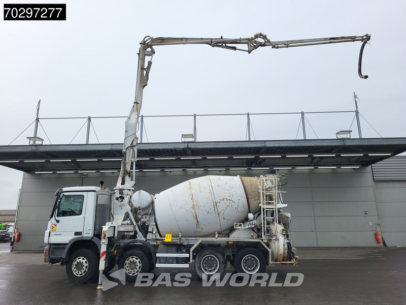 Mercedes-Benz Actros 3241 8X4 Putzmeister TMM 21-3 PUMI 7m3 Liebherr Big-Axle 3-Pedals Euro 4 - Betongpump: bild 5 Mercedes-Benz Actros 3241 8X4 Putzmeister TMM 21-3 PUMI 7m3 Liebherr Big-Axle 3-Pedals Euro 4 - Betongpump: bild 5
