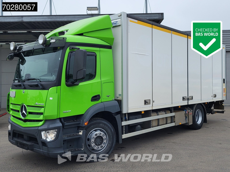 Mercedes-Benz Antos 1827 4X2 18tonner ADR Ladebordwand boxheater Euro 6 - Lastbil med skåp: bild 1 Mercedes-Benz Antos 1827 4X2 18tonner ADR Ladebordwand boxheater Euro 6 - Lastbil med skåp: bild 1