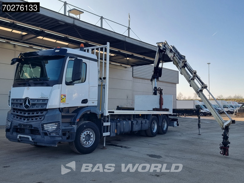 Mercedes-Benz Arocs 2636 6X4 HIAB X-HIDUO 188 ES-S Crane Kran Big axle Euro 6 - Flakbil, Kranbil: bild 5 Mercedes-Benz Arocs 2636 6X4 HIAB X-HIDUO 188 ES-S Crane Kran Big axle Euro 6 - Flakbil, Kranbil: bild 5