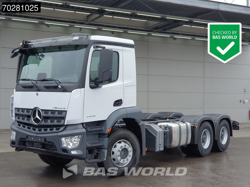 Mercedes-Benz Arocs 2636 6X4 NEW chassis Flywheel PTO Big-Axle Automatic Steelsuspension Euro 6 - Chassi lastbil: bild 1 Mercedes-Benz Arocs 2636 6X4 NEW chassis Flywheel PTO Big-Axle Automatic Steelsuspension Euro 6 - Chassi lastbil: bild 1