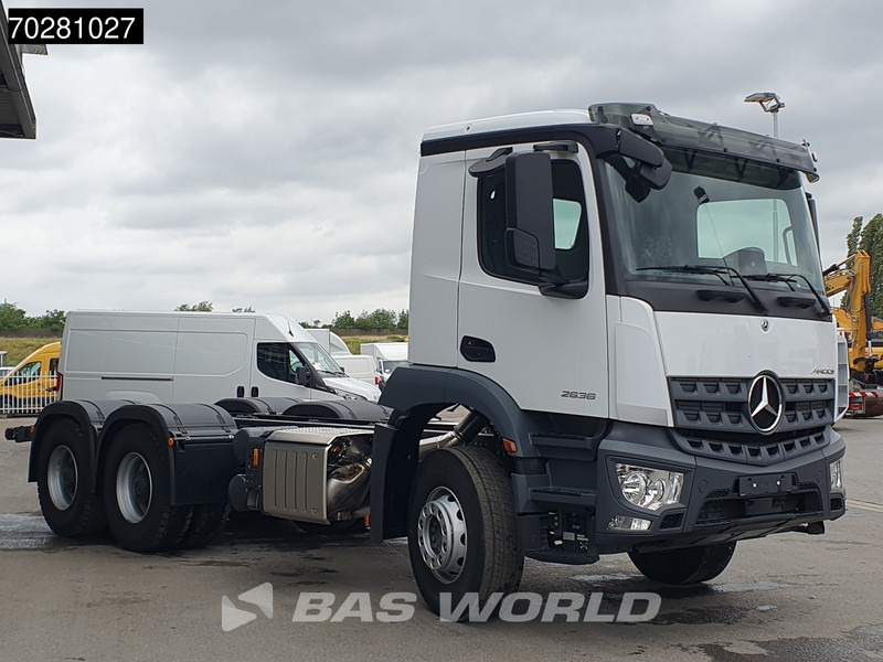 Mercedes-Benz Arocs 2636 6X4 NEW chassis Flywheel PTO Big-Axle Automatic Steelsuspension Euro 6 - Chassi lastbil: bild 3 Mercedes-Benz Arocs 2636 6X4 NEW chassis Flywheel PTO Big-Axle Automatic Steelsuspension Euro 6 - Chassi lastbil: bild 3