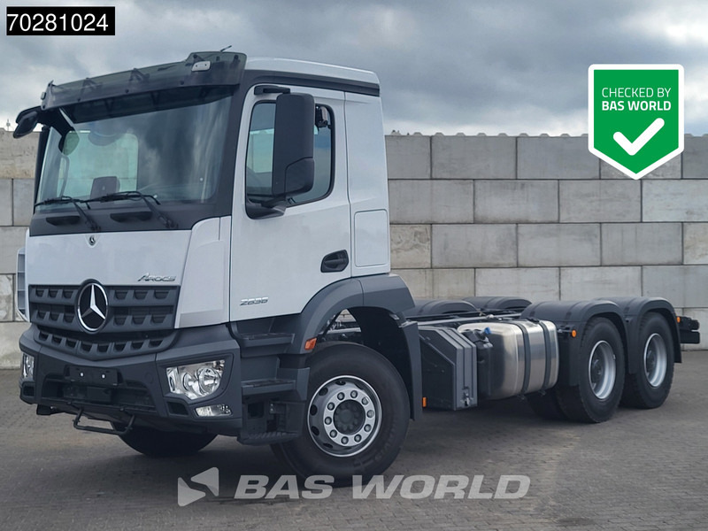 Mercedes-Benz Arocs 2636 6X4 NEW chassis Flywheel PTO Big-Axle Automatic Steelsuspension Euro 6 - Chassi lastbil: bild 1 Mercedes-Benz Arocs 2636 6X4 NEW chassis Flywheel PTO Big-Axle Automatic Steelsuspension Euro 6 - Chassi lastbil: bild 1