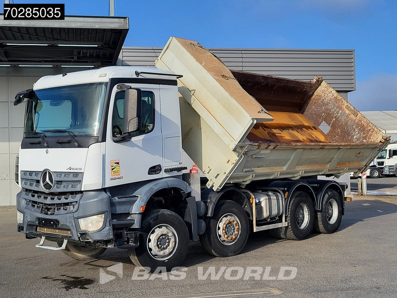 Mercedes-Benz Arocs 3240 8X4 12m3 2-side Tipper Lenkasche Steel Suspension Automatic Big-Axle Euro 6 - Tippbil lastbil: bild 5 Mercedes-Benz Arocs 3240 8X4 12m3 2-side Tipper Lenkasche Steel Suspension Automatic Big-Axle Euro 6 - Tippbil lastbil: bild 5