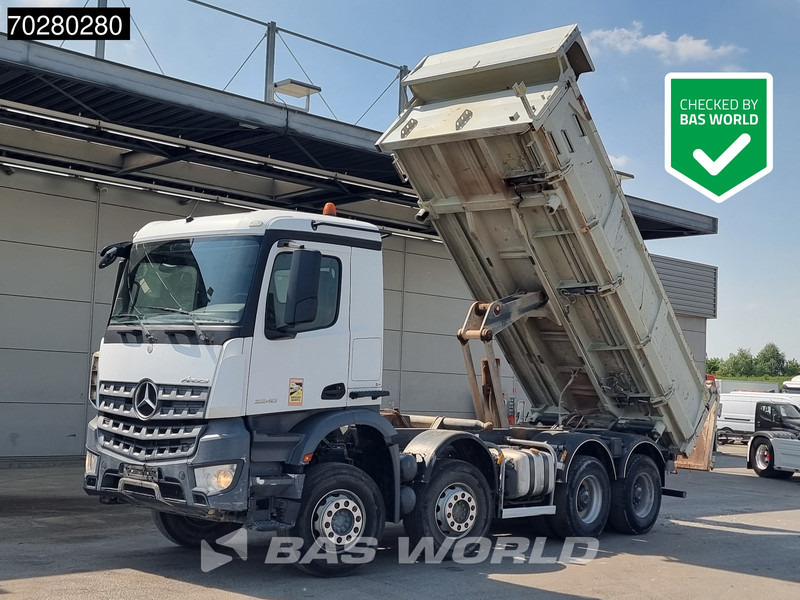 Mercedes-Benz Arocs 3240 8X4 12m3 3-Side Tipper Automatic Euro 6 - Tippbil lastbil: bild 1 Mercedes-Benz Arocs 3240 8X4 12m3 3-Side Tipper Automatic Euro 6 - Tippbil lastbil: bild 1