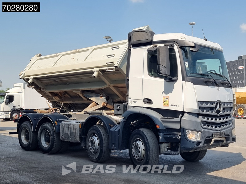 Tippbil lastbil Mercedes-Benz Arocs 3240 8X4 12m3 3-Side Tipper Automatic Euro 6: bild 9