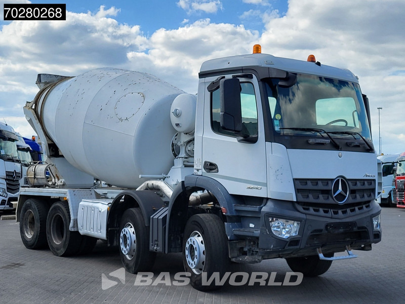 Mercedes-Benz Arocs 3240 8X4 9m3 Stetter Mixer Steelsuspension Automatic Euro 6 - Betongbil: bild 2 Mercedes-Benz Arocs 3240 8X4 9m3 Stetter Mixer Steelsuspension Automatic Euro 6 - Betongbil: bild 2