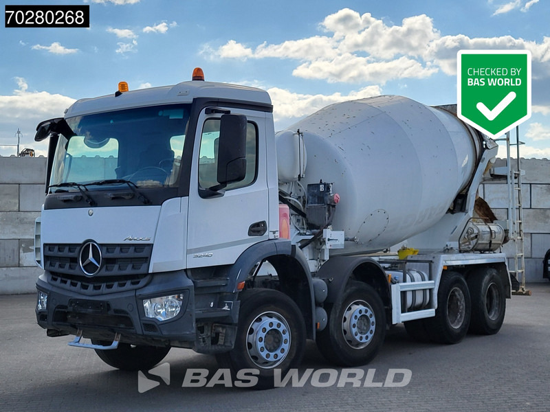 Mercedes-Benz Arocs 3240 8X4 9m3 Stetter Mixer Steelsuspension Automatic Euro 6 - Betongbil: bild 1 Mercedes-Benz Arocs 3240 8X4 9m3 Stetter Mixer Steelsuspension Automatic Euro 6 - Betongbil: bild 1