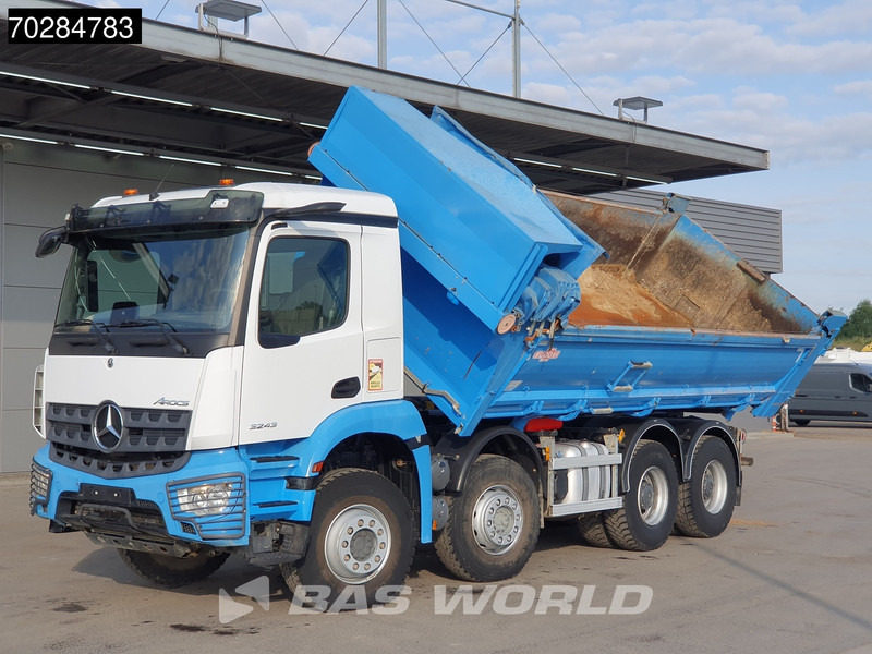 Mercedes-Benz Arocs 3243 8X4 14m3 2-side tipper Big-Axle Steelsuspension Navi Euro 6 - Tippbil lastbil: bild 5 Mercedes-Benz Arocs 3243 8X4 14m3 2-side tipper Big-Axle Steelsuspension Navi Euro 6 - Tippbil lastbil: bild 5