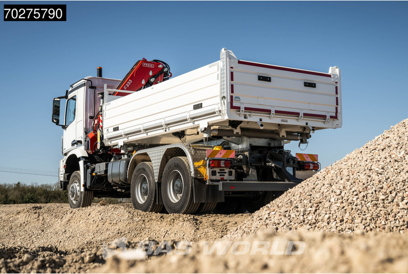 Mercedes-Benz Arocs 3348 6X6 Full Steel Retarder Fassi 25T/M Crane Kran Euro 6 - Tippbil lastbil, Kranbil: bild 5 Mercedes-Benz Arocs 3348 6X6 Full Steel Retarder Fassi 25T/M Crane Kran Euro 6 - Tippbil lastbil, Kranbil: bild 5