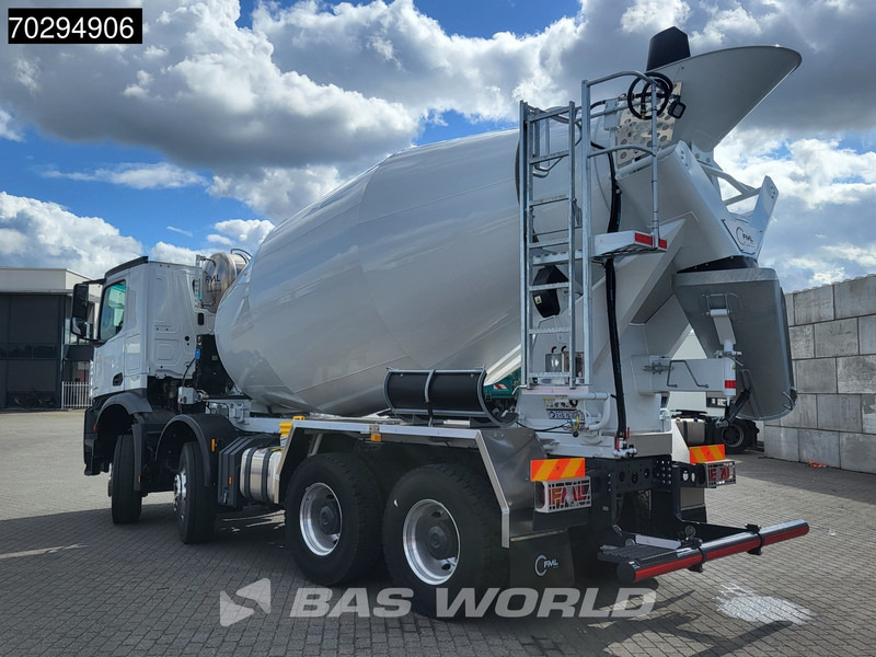 Mercedes-Benz Arocs 3743 8X4 New! 10m3 FML BSH 103 Mixer Steelsuspension Big-Axle Automatic Euro 6 - Betongbil: bild 2 Mercedes-Benz Arocs 3743 8X4 New! 10m3 FML BSH 103 Mixer Steelsuspension Big-Axle Automatic Euro 6 - Betongbil: bild 2