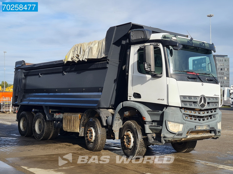 Tippbil lastbil Mercedes-Benz Arocs 4142 8X4 24m3 Tipper Big-Axle Steelsuspension Euro 6: bild 15