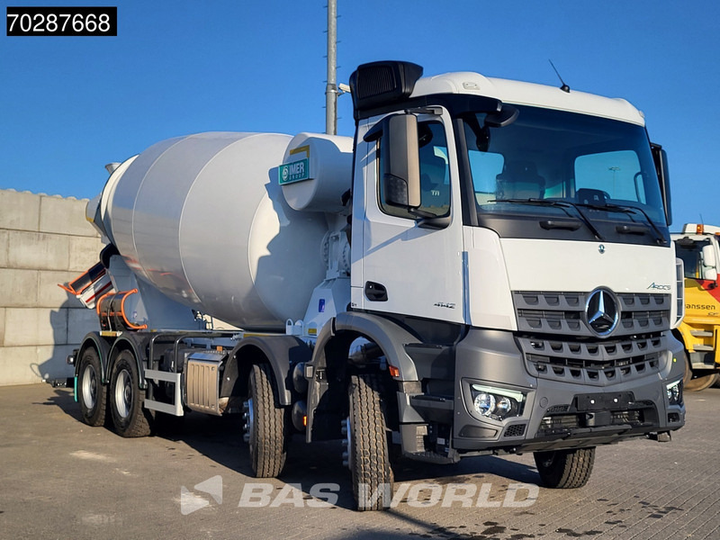 Mercedes-Benz Arocs 4142 8X4 New! 12m3 IMER Mixer Steelsuspension Automatic Big-Axle Euro 6 - Betongbil: bild 3 Mercedes-Benz Arocs 4142 8X4 New! 12m3 IMER Mixer Steelsuspension Automatic Big-Axle Euro 6 - Betongbil: bild 3