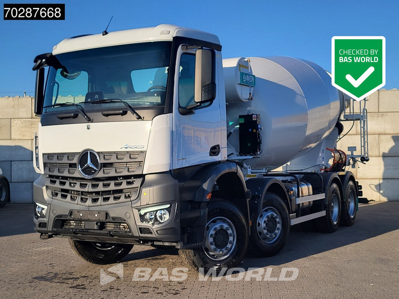 Mercedes-Benz Arocs 4142 8X4 New! 12m3 IMER Mixer Steelsuspension Automatic Big-Axle Euro 6 - Betongbil: bild 1 Mercedes-Benz Arocs 4142 8X4 New! 12m3 IMER Mixer Steelsuspension Automatic Big-Axle Euro 6 - Betongbil: bild 1