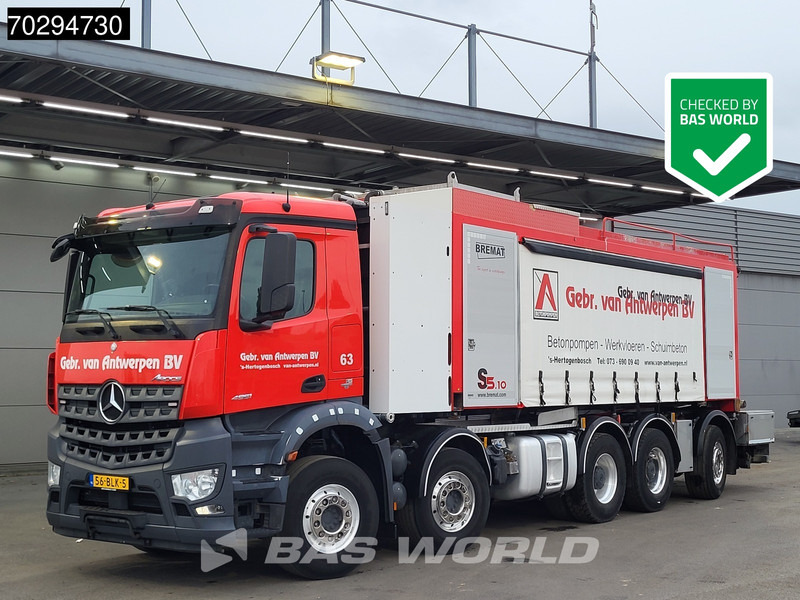 Mercedes-Benz Arocs 4951 Arocs 10X4 NL-Truck Bremat S5.10.13 XL sandmortal Lift+Steering Axle Euro 6 - Betongpump: bild 1 Mercedes-Benz Arocs 4951 Arocs 10X4 NL-Truck Bremat S5.10.13 XL sandmortal Lift+Steering Axle Euro 6 - Betongpump: bild 1
