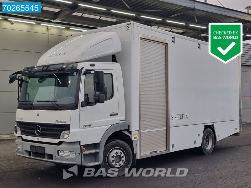 Mercedes-Benz Atego 1218 4X2 NL-Truck 12 Tonner Ladebordwand Euro 5 - Lastbil med skåp: bild 1 Mercedes-Benz Atego 1218 4X2 NL-Truck 12 Tonner Ladebordwand Euro 5 - Lastbil med skåp: bild 1