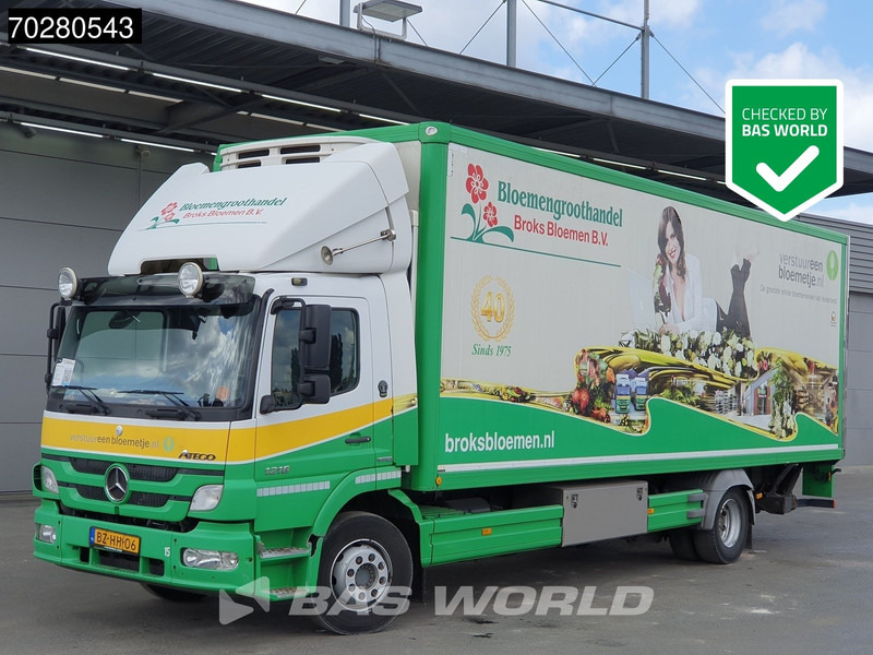 Mercedes-Benz Atego 1218 Atego 4X2 12t NL-Truck Mitsubishi TDJ430D cooler 1500kg Ladebordwand Euro 5 - Kylbil lastbil: bild 1 Mercedes-Benz Atego 1218 Atego 4X2 12t NL-Truck Mitsubishi TDJ430D cooler 1500kg Ladebordwand Euro 5 - Kylbil lastbil: bild 1