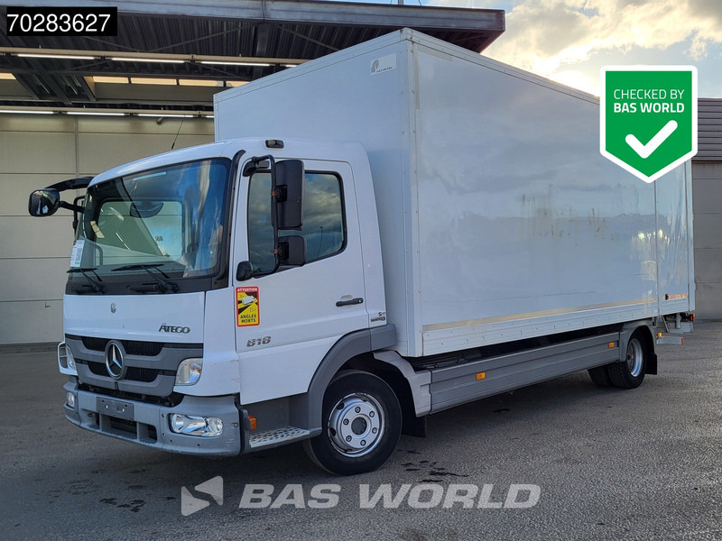 Mercedes-Benz Atego 818 4X2 8tonner 1500kg Ladebordwand Automatic Euro 5 - Lastbil med skåp: bild 1 Mercedes-Benz Atego 818 4X2 8tonner 1500kg Ladebordwand Automatic Euro 5 - Lastbil med skåp: bild 1