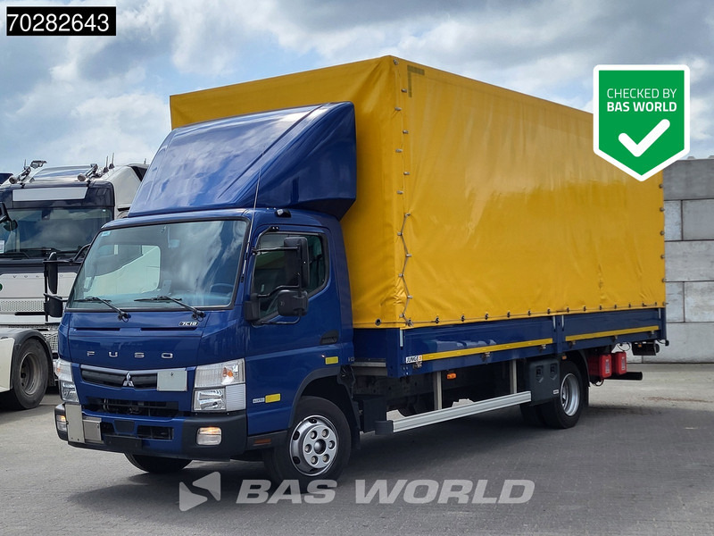 Mitsubishi 7C18 4X2 7.5tons Curtainsides Ladebordwand Automatic Euro 6 - Lastbil med skåp: bild 1 Mitsubishi 7C18 4X2 7.5tons Curtainsides Ladebordwand Automatic Euro 6 - Lastbil med skåp: bild 1