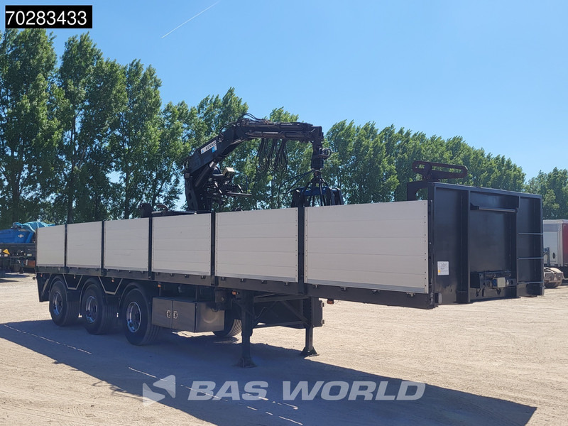 Pacton TPD347 TUV 02/26 2x Steering Axle Crane 16R - Flaktrailer: bild 3 Pacton TPD347 TUV 02/26 2x Steering Axle Crane 16R - Flaktrailer: bild 3
