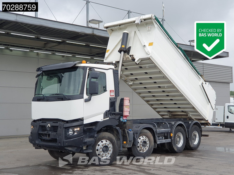 Renault C 430 8X4 18m3 Aluminium Tipper Big-Axle Steelsuspension Automatic Euro 6 - Tippbil lastbil: bild 1 Renault C 430 8X4 18m3 Aluminium Tipper Big-Axle Steelsuspension Automatic Euro 6 - Tippbil lastbil: bild 1