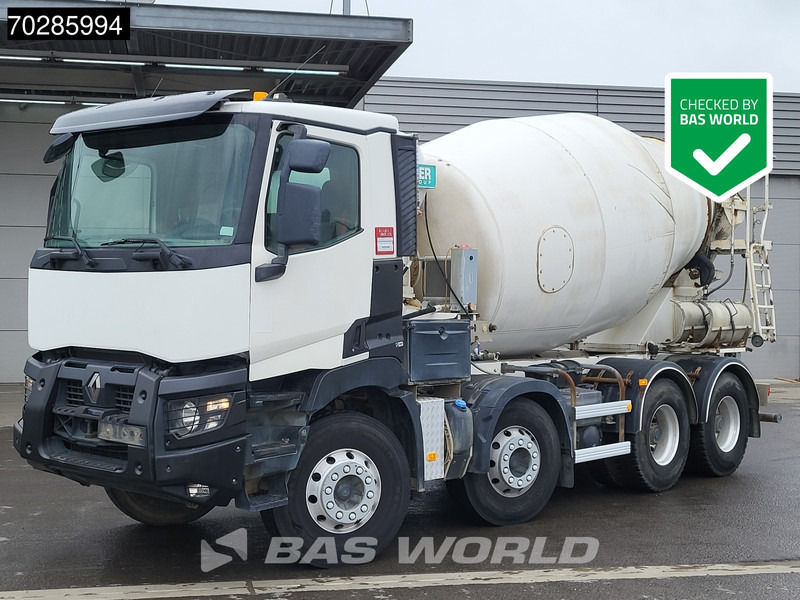 Renault C 430 8X4 9m3 IMER Mixer Big-Axle Steelsuspension Automatic Euro 6 - Betongbil: bild 1 Renault C 430 8X4 9m3 IMER Mixer Big-Axle Steelsuspension Automatic Euro 6 - Betongbil: bild 1