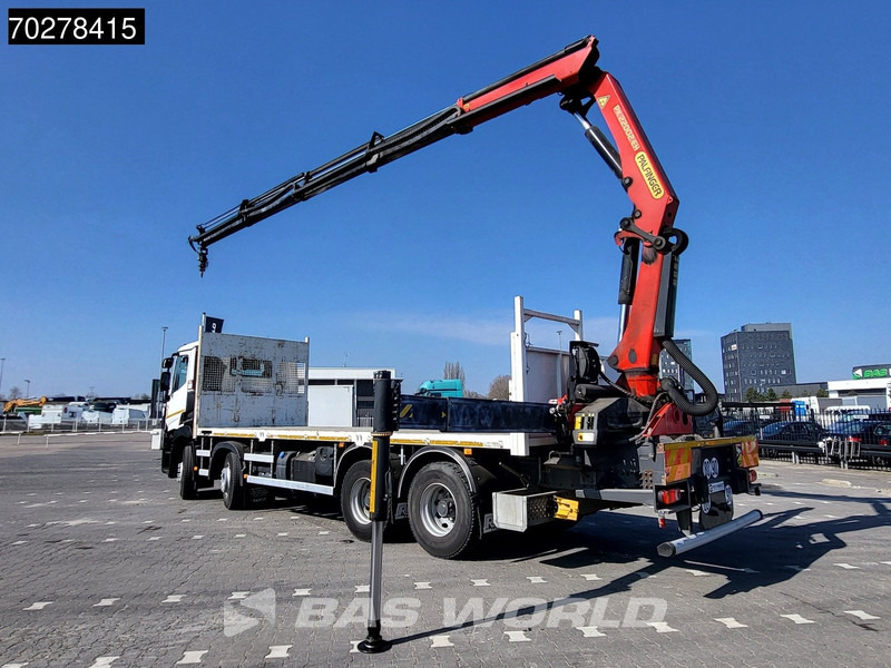 Renault C 430 8X4 Palfinger 22002 EH kran Crane Big-Axle steel suspension Euro 6 - Flakbil, Kranbil: bild 2 Renault C 430 8X4 Palfinger 22002 EH kran Crane Big-Axle steel suspension Euro 6 - Flakbil, Kranbil: bild 2