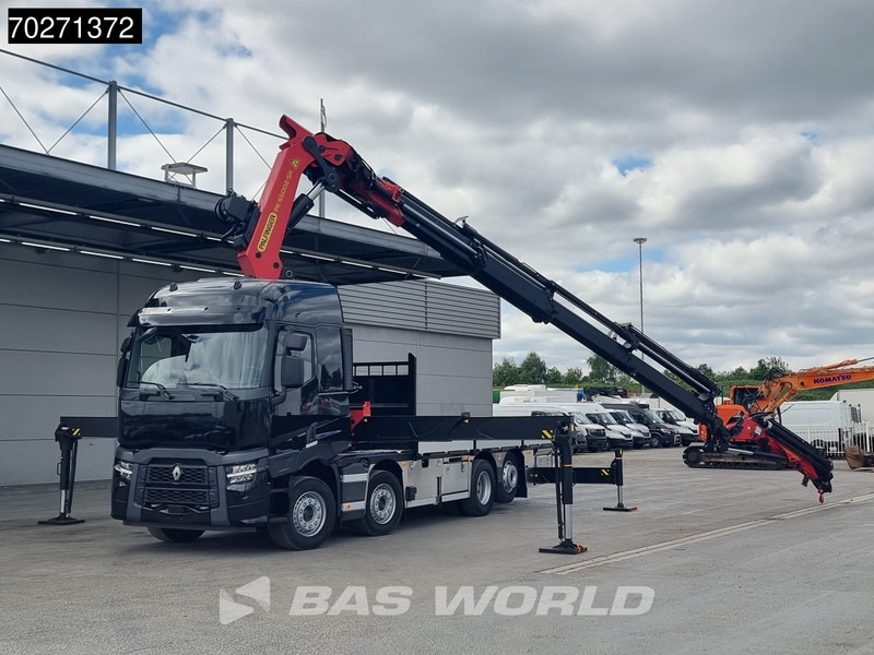 Renault C 520 8X2 Palfinger PK65002 SH Crane Jib Winch Lift+steering Axle Euro 6 - Flakbil, Kranbil: bild 5 Renault C 520 8X2 Palfinger PK65002 SH Crane Jib Winch Lift+steering Axle Euro 6 - Flakbil, Kranbil: bild 5
