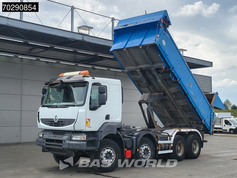 Renault Kerax 430 8X4 15m3 Forez Bennes Tipper 3-sides Steelsuspension Big-Axle Automatic Euro 5 - Tippbil lastbil: bild 3 Renault Kerax 430 8X4 15m3 Forez Bennes Tipper 3-sides Steelsuspension Big-Axle Automatic Euro 5 - Tippbil lastbil: bild 3