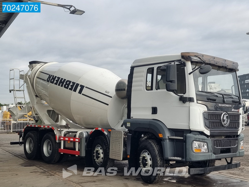 SHACMAN 8x4 EURO 6 8X4 NEW! 8m3 Liebherr Mixer Big-Axle Steel Suspension - Betongbil: bild 3 SHACMAN 8x4 EURO 6 8X4 NEW! 8m3 Liebherr Mixer Big-Axle Steel Suspension - Betongbil: bild 3