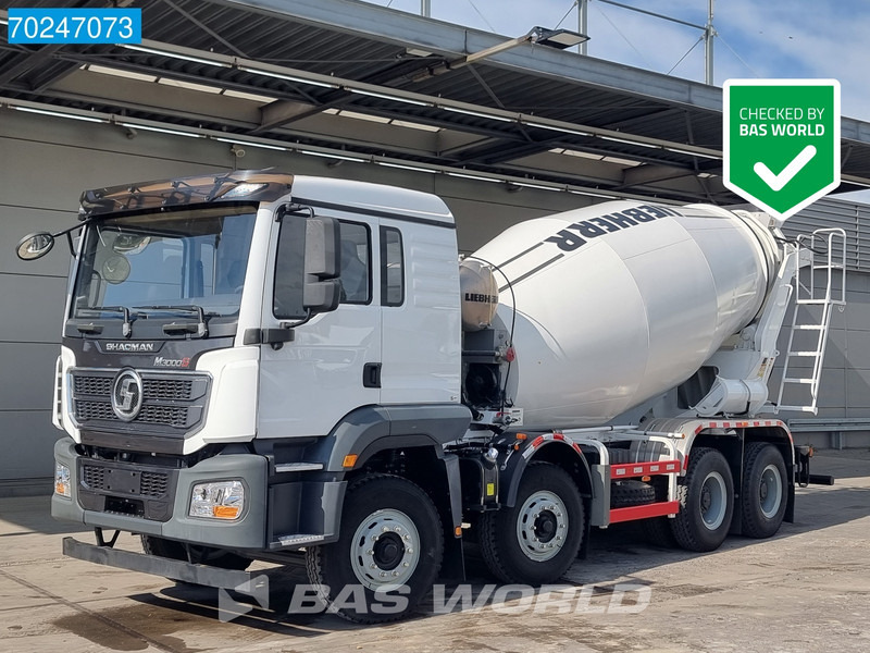 SHACMAN M3000 S 8X4 8m3 Liebherr mixer Manual Big-Axle Steelsuspension - Betongbil: bild 1 SHACMAN M3000 S 8X4 8m3 Liebherr mixer Manual Big-Axle Steelsuspension - Betongbil: bild 1