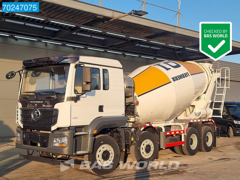 SHACMAN M3000 S 8X4 NEW! 8m3 Liebherr Mixer Big-Axle Steelsuspension - Betongbil: bild 1 SHACMAN M3000 S 8X4 NEW! 8m3 Liebherr Mixer Big-Axle Steelsuspension - Betongbil: bild 1