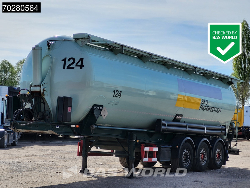 SPITZER SK2753CALGGVS 3 axles ADR 55m3 1 Comp. Gefahrgut KIP-Silo - Tanktrailer: bild 1 SPITZER SK2753CALGGVS 3 axles ADR 55m3 1 Comp. Gefahrgut KIP-Silo - Tanktrailer: bild 1