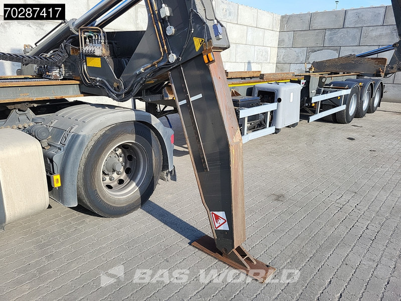 Containerbil/ Växelflak semitrailer STEELBRO NEW Remote Controle Sideloader Seitenlader: bild 12
