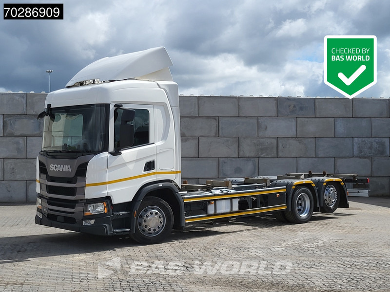 Scania G320 6X2 BDF Lift Axle Automatic Euro 6 - Containerbil/ Växelflak lastbil: bild 1 Scania G320 6X2 BDF Lift Axle Automatic Euro 6 - Containerbil/ Växelflak lastbil: bild 1