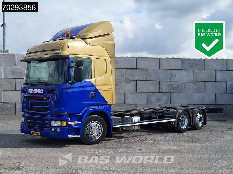 Scania G410 6X2 NL-Truck BDF Retarder Lift-steering axle Hydraulic ACC Euro 6 - Containerbil/ Växelflak lastbil: bild 1 Scania G410 6X2 NL-Truck BDF Retarder Lift-steering axle Hydraulic ACC Euro 6 - Containerbil/ Växelflak lastbil: bild 1