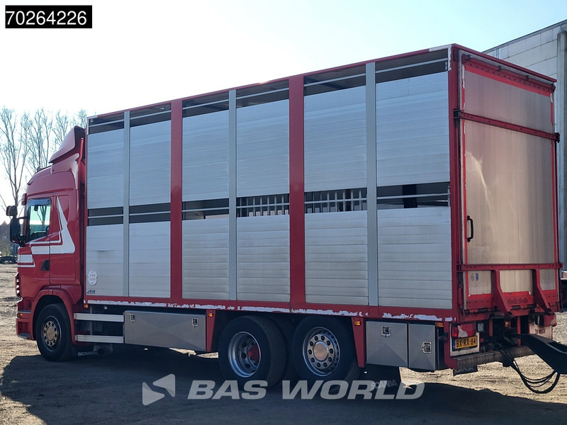 Scania G420 6X2 Van Dijk Cattle transport Liftable floor Lift-Asche Euro 5 - Lastbil med skåp: bild 2 Scania G420 6X2 Van Dijk Cattle transport Liftable floor Lift-Asche Euro 5 - Lastbil med skåp: bild 2
