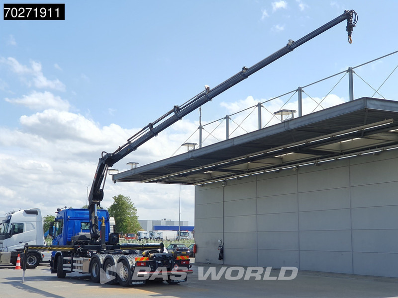 Scania G450 8X4 HIAB X-Hiduo 228 E-6 Crane + 18t Multilift Big-Axle Lift+Lenkachse Euro 6 - Lastväxlare lastbil, Kranbil: bild 2 Scania G450 8X4 HIAB X-Hiduo 228 E-6 Crane + 18t Multilift Big-Axle Lift+Lenkachse Euro 6 - Lastväxlare lastbil, Kranbil: bild 2