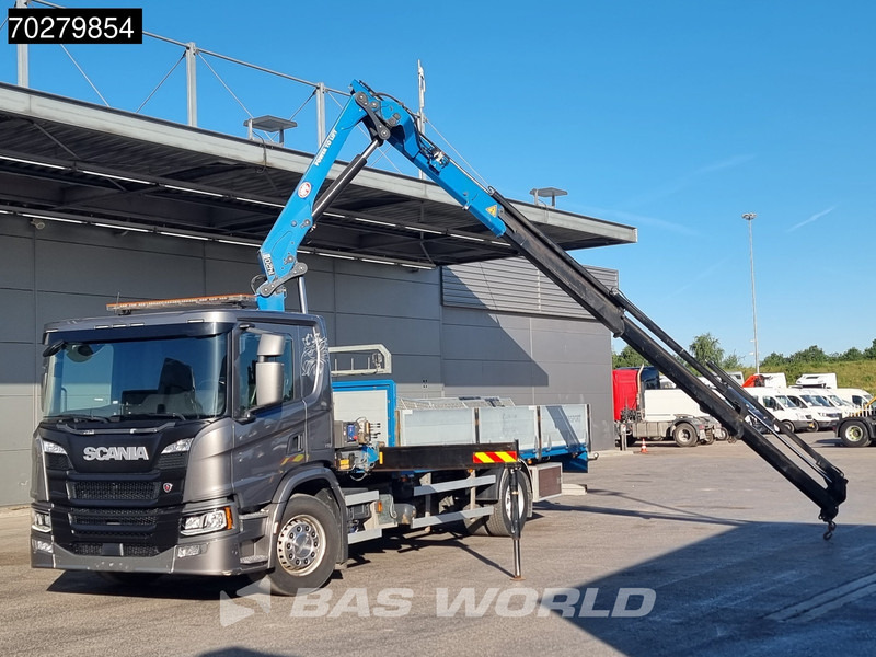 Scania P280 4X2 HMF 1420K-RC Kran Crane Automatic Euro 6 - Flakbil, Kranbil: bild 5 Scania P280 4X2 HMF 1420K-RC Kran Crane Automatic Euro 6 - Flakbil, Kranbil: bild 5