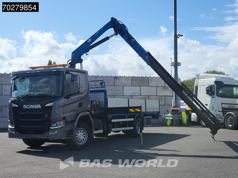 Scania P280 4X2 HMF 1420K-RC Kran Crane Automatic Euro 6 - Flakbil, Kranbil: bild 5 Scania P280 4X2 HMF 1420K-RC Kran Crane Automatic Euro 6 - Flakbil, Kranbil: bild 5