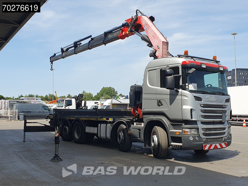 Scania R480 8X2 FASSI F660AXP.25 Manual Retarder Lift+Lenkachse Euro 5 - Flakbil, Kranbil: bild 2 Scania R480 8X2 FASSI F660AXP.25 Manual Retarder Lift+Lenkachse Euro 5 - Flakbil, Kranbil: bild 2