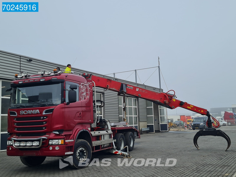 Scania R580 6X4 Jonsered J28505 83 Crane Kran Steel-suspension Retarder - Timmerbil, Kranbil: bild 5 Scania R580 6X4 Jonsered J28505 83 Crane Kran Steel-suspension Retarder - Timmerbil, Kranbil: bild 5