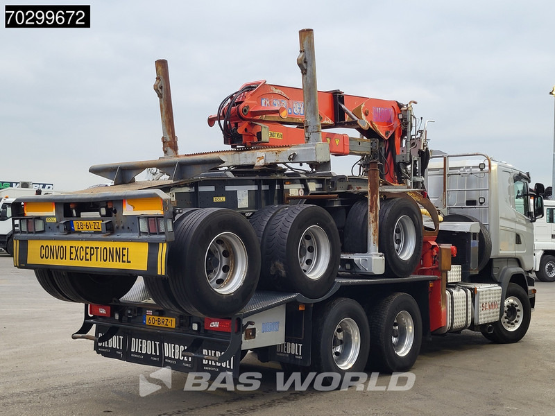 Scania R580 R 6X4 NL-Truck Diebolt D28.81 Kran Crane Holztransport + Dolly Retarder Euro 6 - Timmerbil, Kranbil: bild 5 Scania R580 R 6X4 NL-Truck Diebolt D28.81 Kran Crane Holztransport + Dolly Retarder Euro 6 - Timmerbil, Kranbil: bild 5