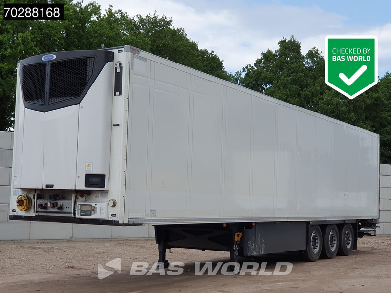 Schmitz Cargobull Carrier 3 axles Doppelverdampfer Tailgate Palettenkasten Blumenbreit LBW ATP-FRC 89m3 - Kyl/ Frys semitrailer: bild 1 Schmitz Cargobull Carrier 3 axles Doppelverdampfer Tailgate Palettenkasten Blumenbreit LBW ATP-FRC 89m3 - Kyl/ Frys semitrailer: bild 1