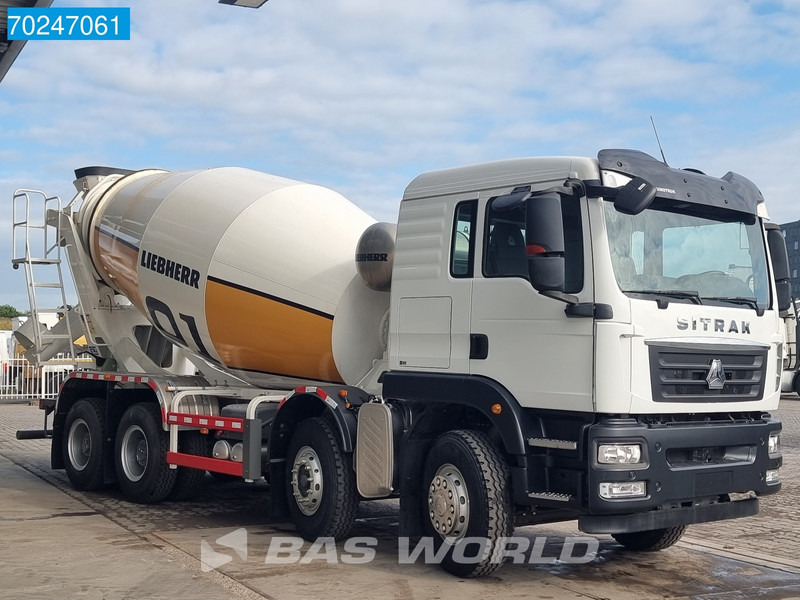 Sitrak G5 350 8X4 NEW! 8m3 Liebherr Mixer Big-Axle Steel Suspension - Betongbil: bild 3 Sitrak G5 350 8X4 NEW! 8m3 Liebherr Mixer Big-Axle Steel Suspension - Betongbil: bild 3