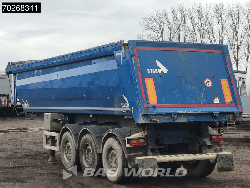 Stas S300CX 3 axles 25m3 ALU Liftachse - Tippbil semitrailer: bild 2 Stas S300CX 3 axles 25m3 ALU Liftachse - Tippbil semitrailer: bild 2
